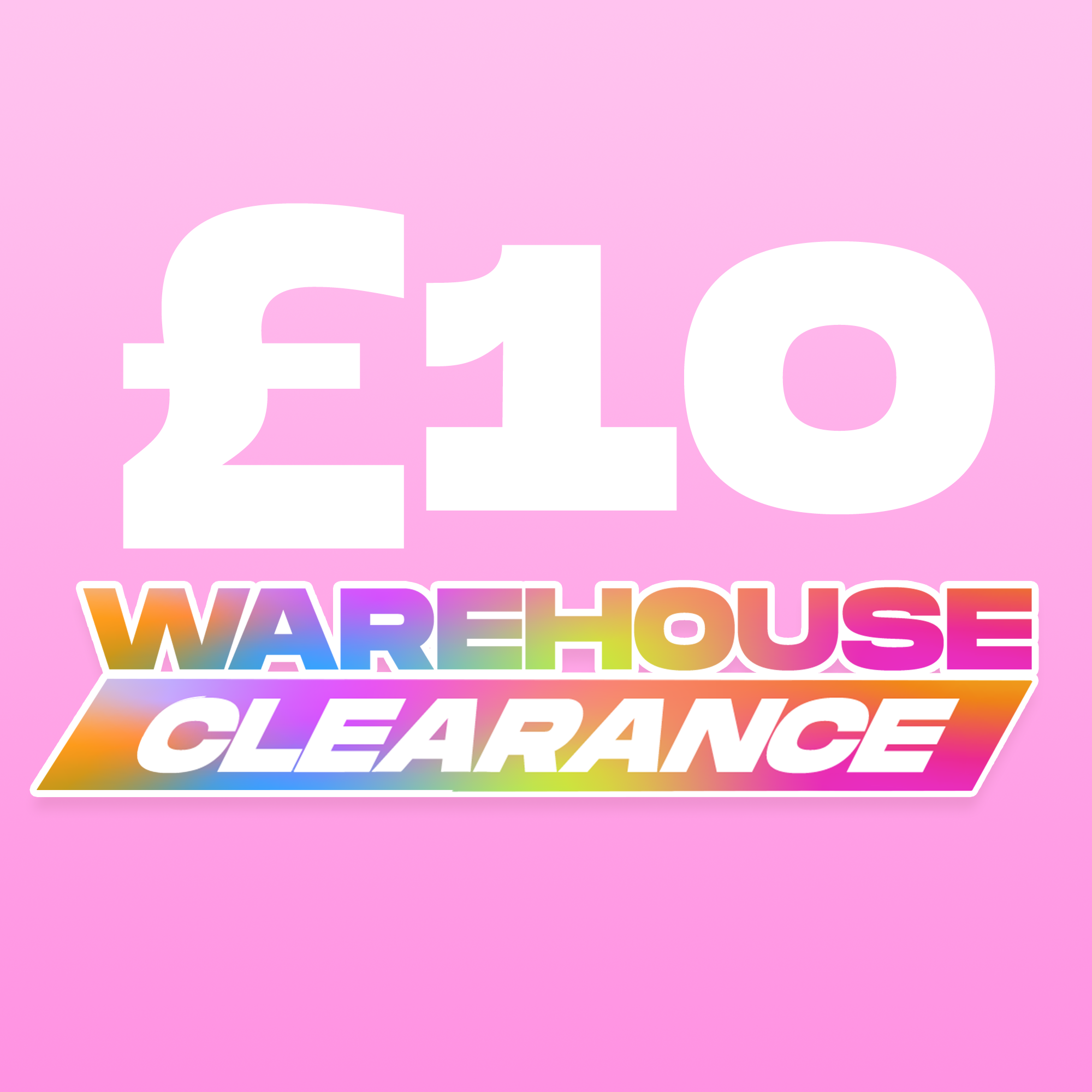 Warehouse Clearance Sweep £10