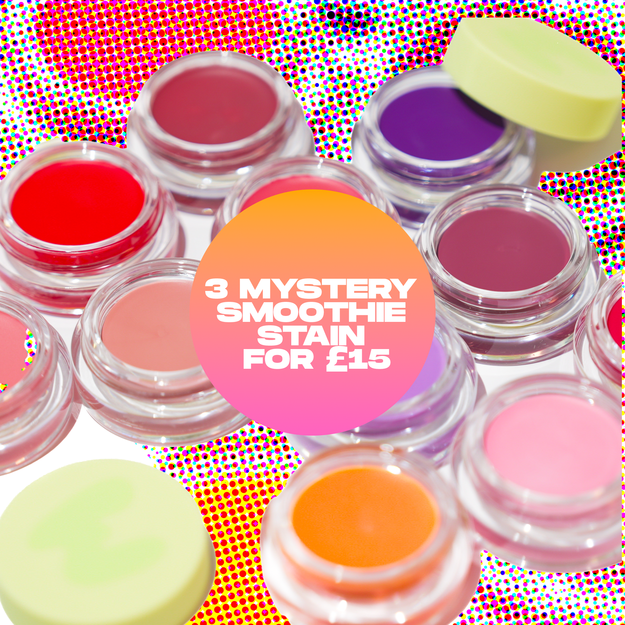 Three for £15 Smoothie Lip Stain Mini Mystery