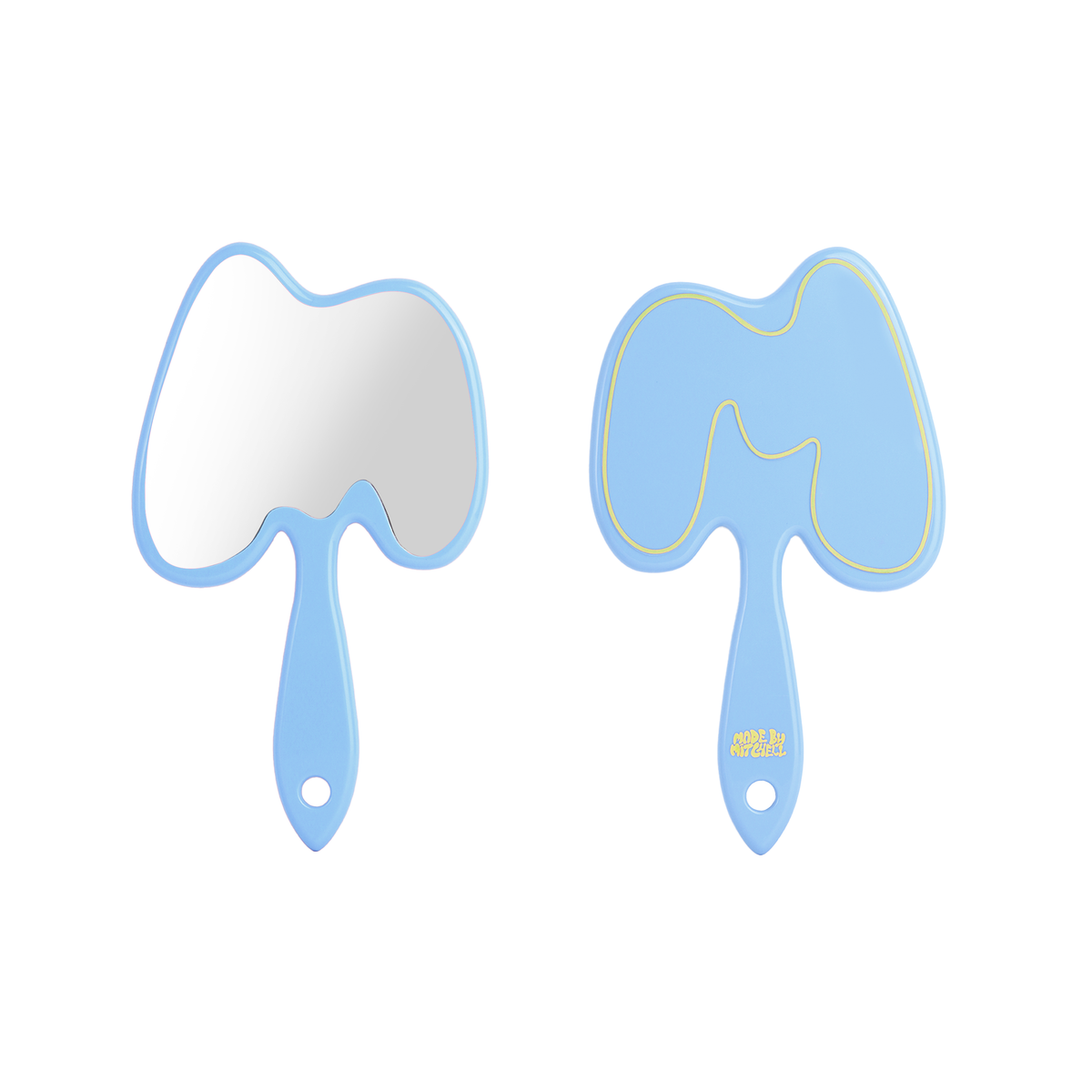 Bubble M Handheld Mirror By Mitchell