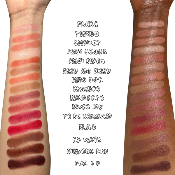 Cupid Case Lip Palette & Lip Brush Set