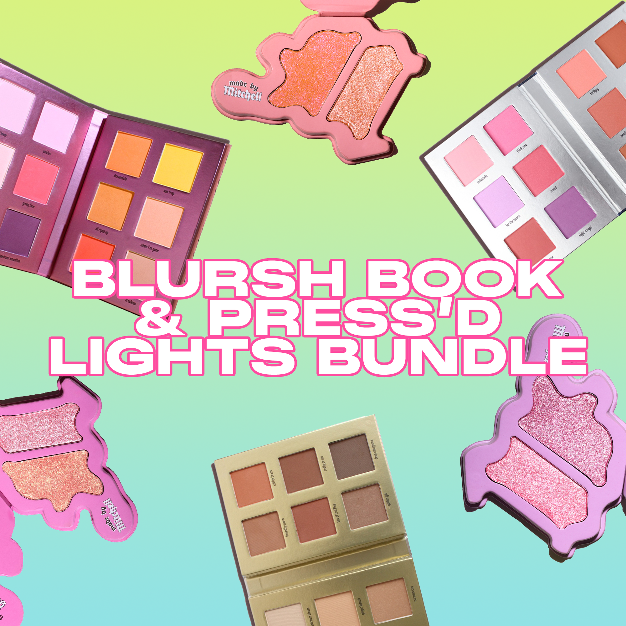 Blursh Book & Free Blursh Press'd Highlighter Set