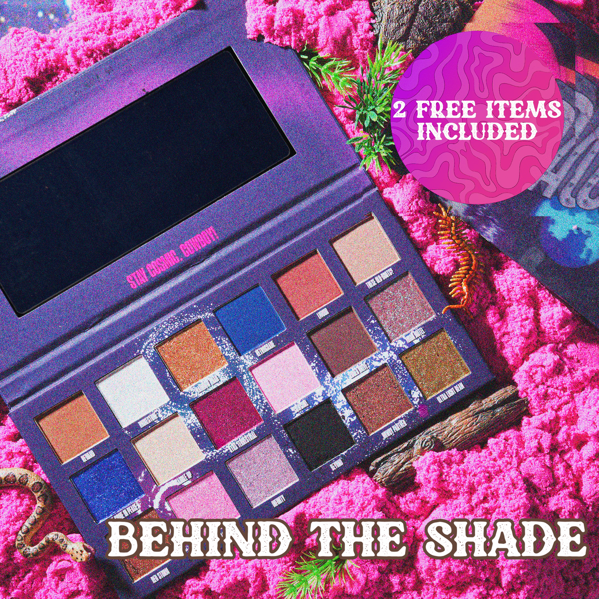 Behind The Shade Eyeshadow Palette & Two Free Mystery Items