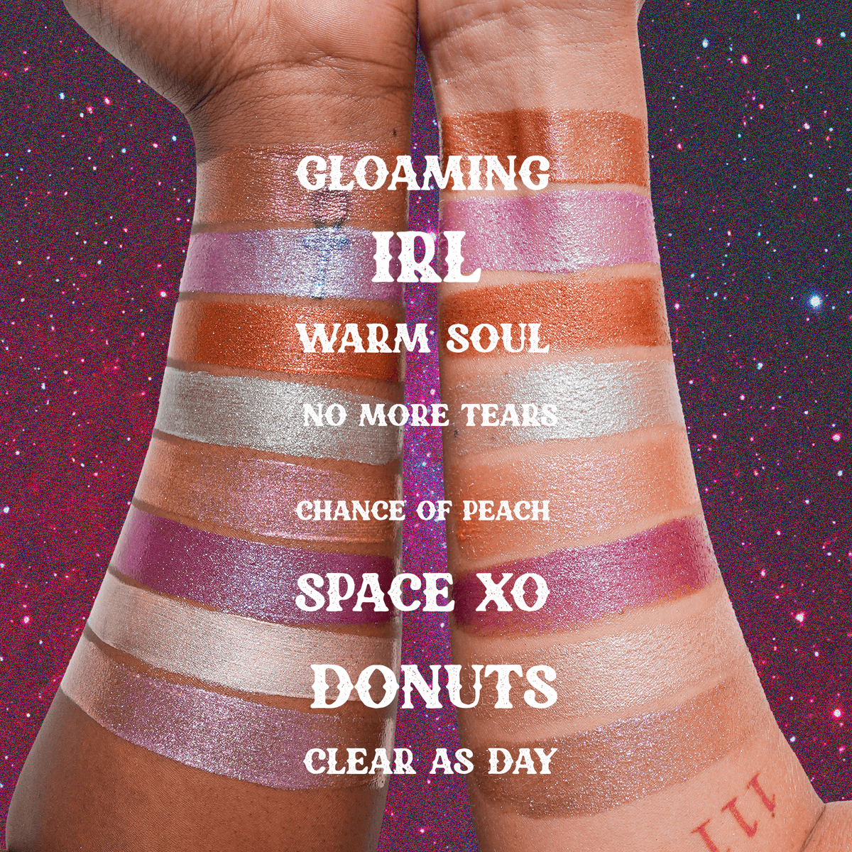Cream Highlighter palette