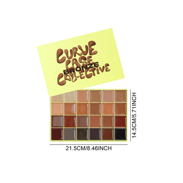 Bronze XL Curve Case Cream Bronzer Palette