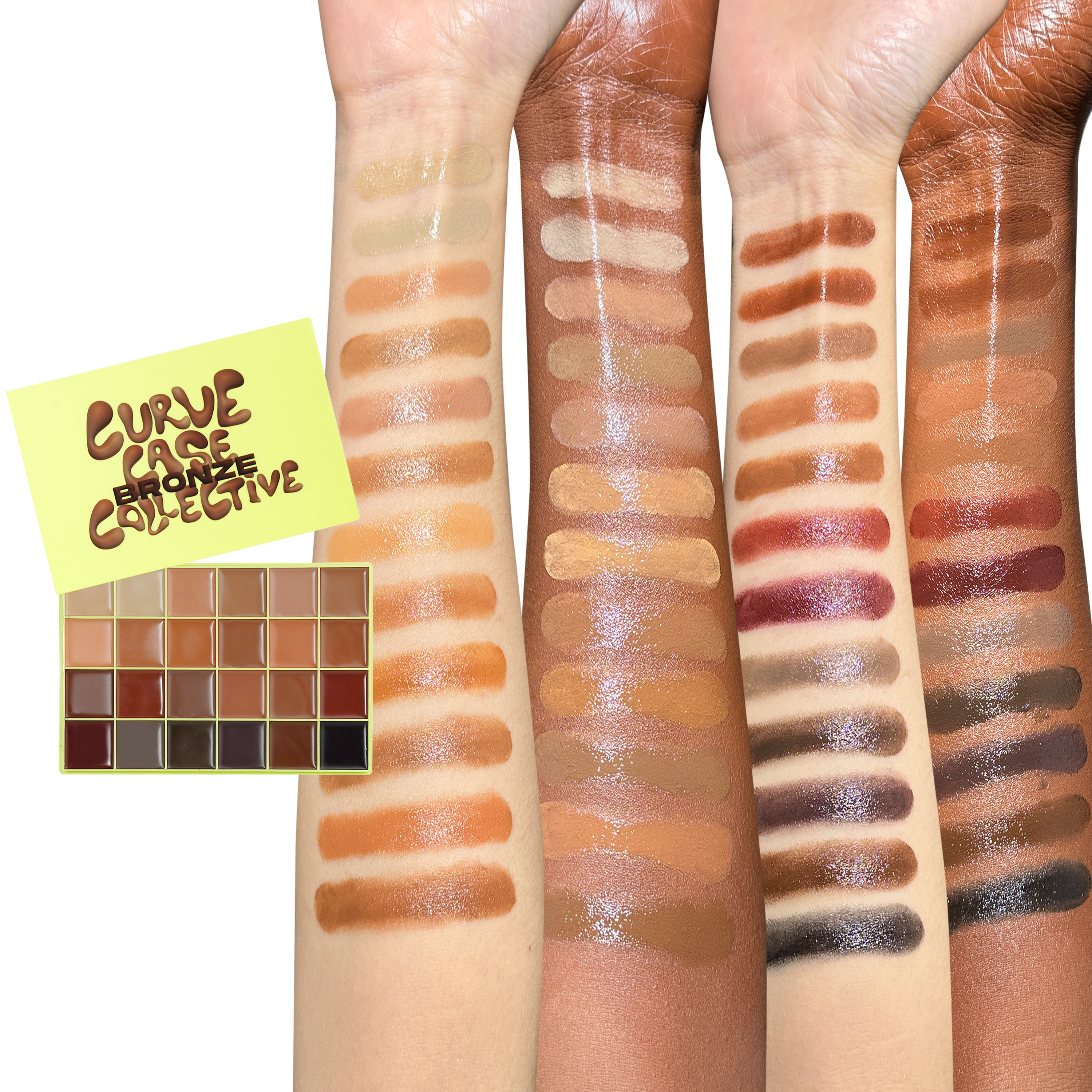 Bronze XL Curve Case Cream Bronzer Palette