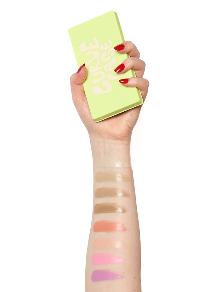 Curve Case Matte - Matte Cream Blusher & Bronzer Palette