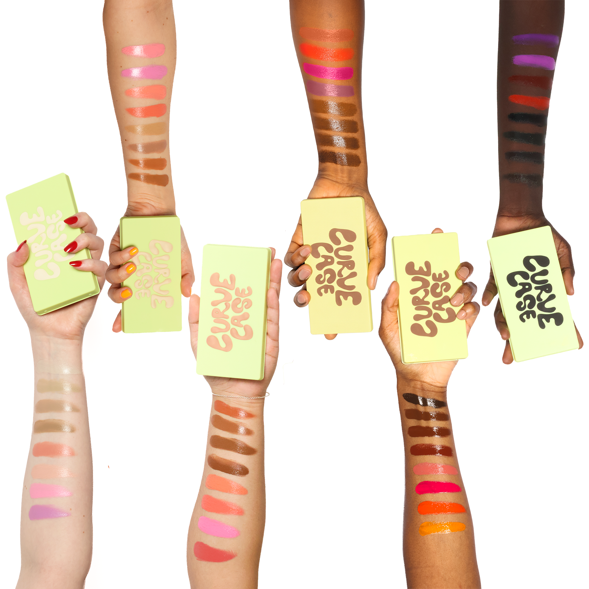 Curve Case Cream Makeup Palette