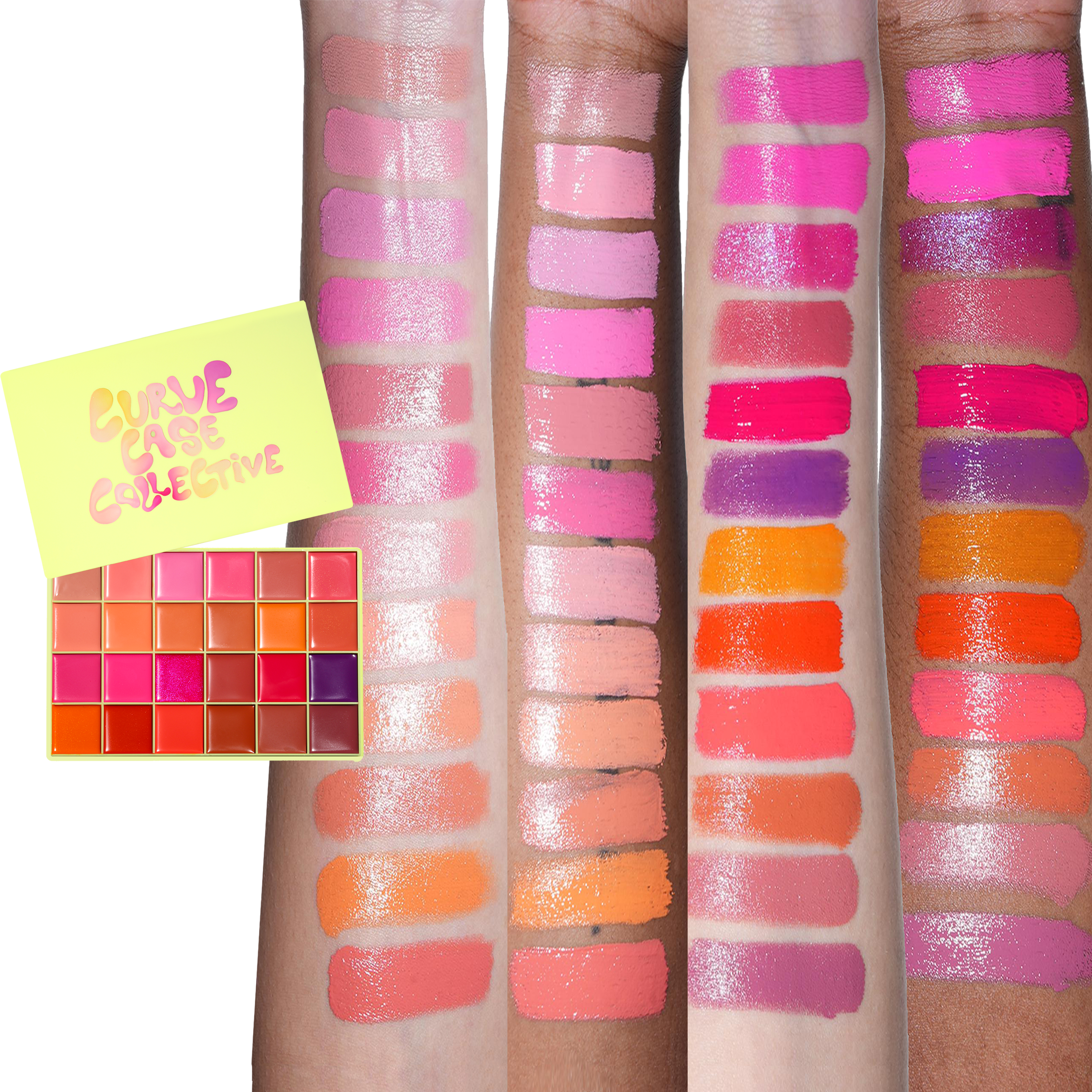 Curve Case Collective XL Cream Blusher Palette