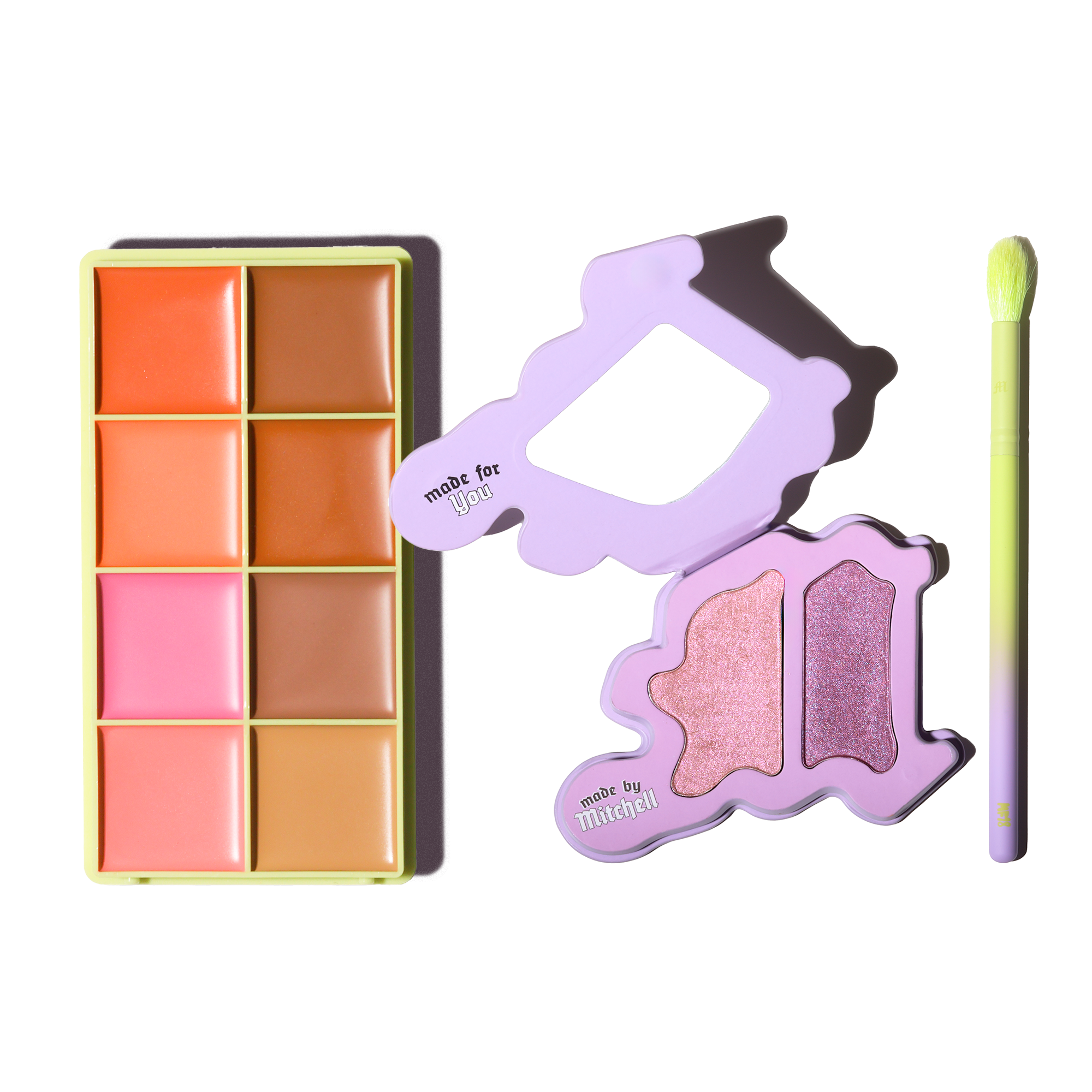 Curve Case & Blursh Press'd Duo Highlighter Palette