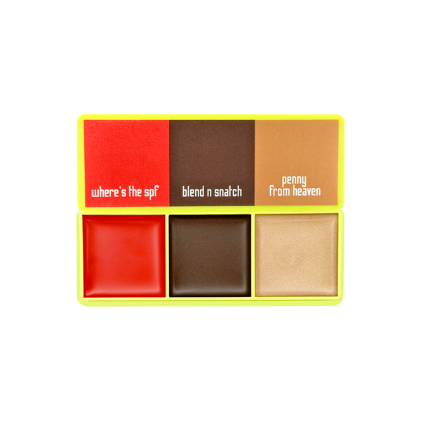 Mini Curve Case - Blursh, Bronze, Glow Face Palette