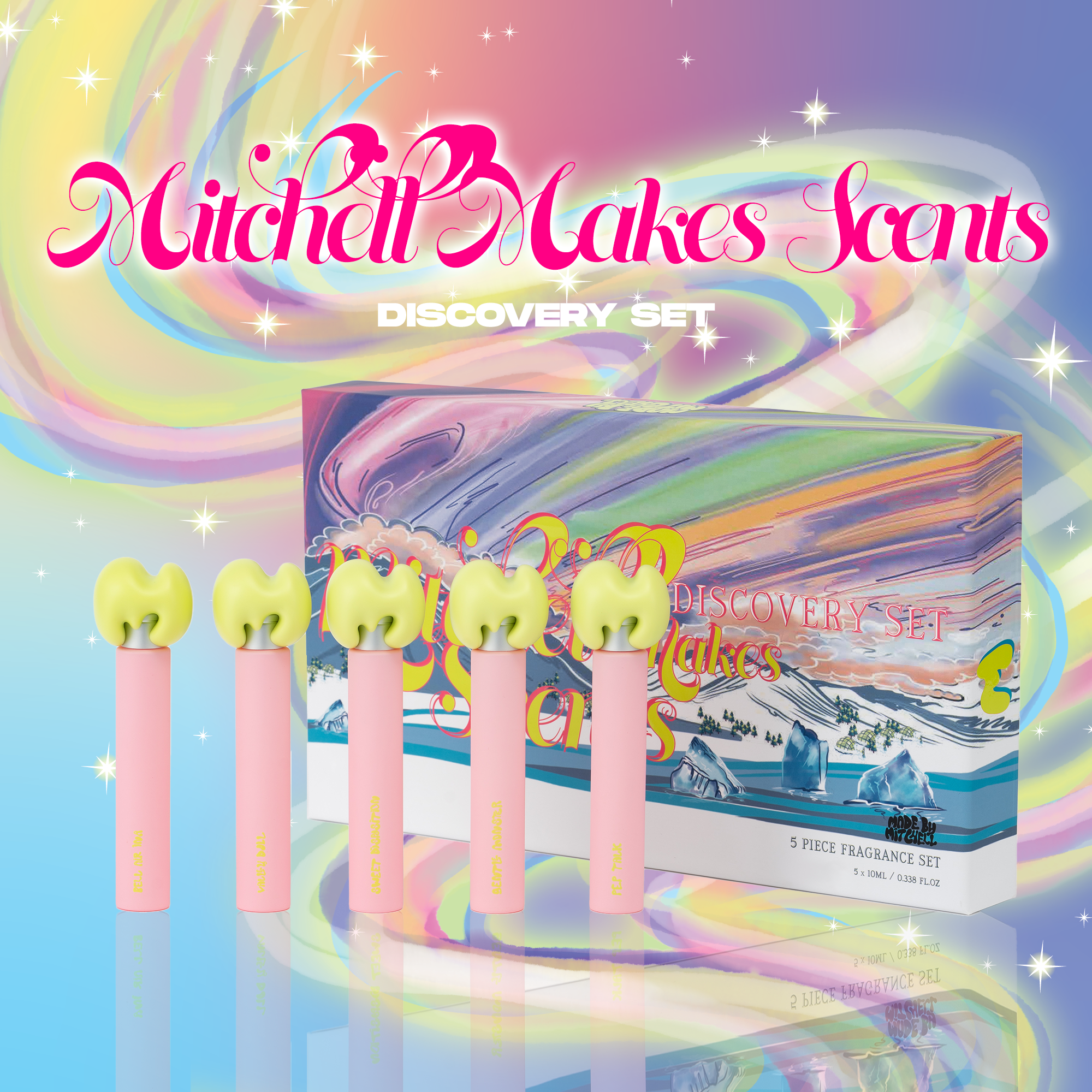 Northern Light Perfume Discovery Set - Mitchell Makes Scents