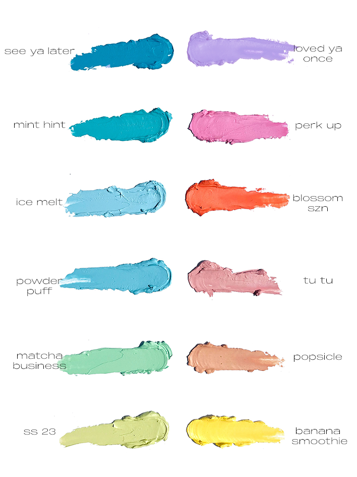 Color Cevales - Cosmetic Paint Palette & Spatula -borstel