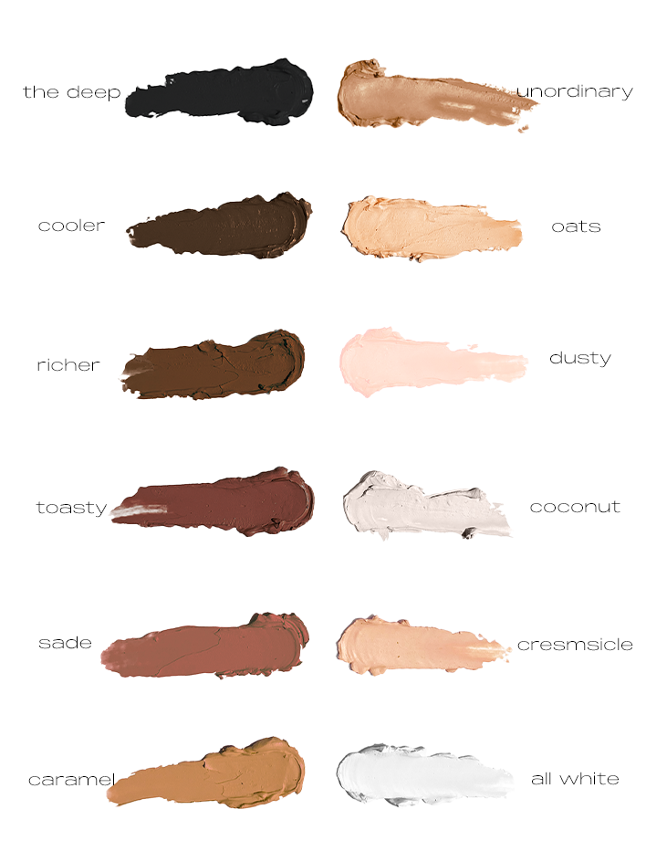 Color Cevales - Cosmetic Paint Palette & Spatula -borstel