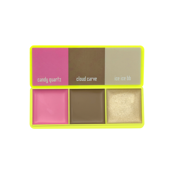 Mini Curve Case - Blursh, Bronze, Glow Face Palette