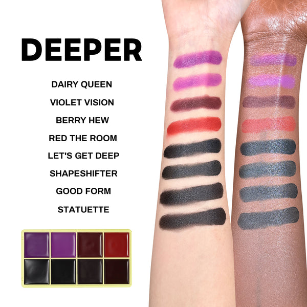 Curve Case Matte - Matte Cream Blusher & Bronzer Palette