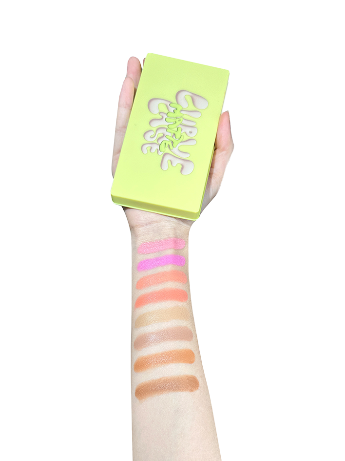 Curve Case Matte - Matte Cream Blusher & Bronzer Palette