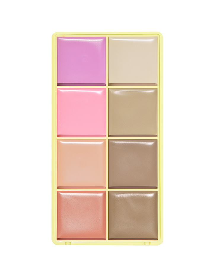 Curve Case Matte - Matte Cream Blusher & Bronzer Palette