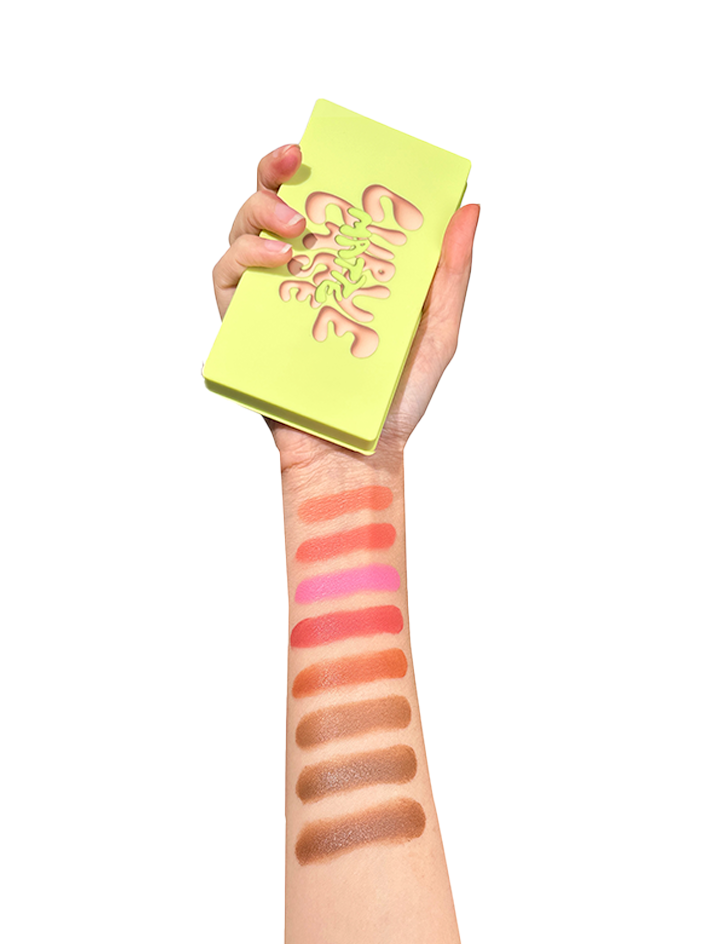 Curve Case Matte - Matte Cream Blusher & Bronzer Palette