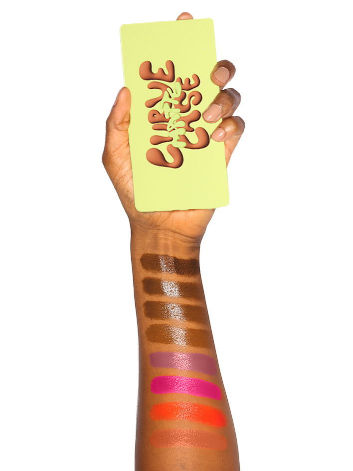 Curve Case Matte - Matte Cream Blusher & Bronzer Palette
