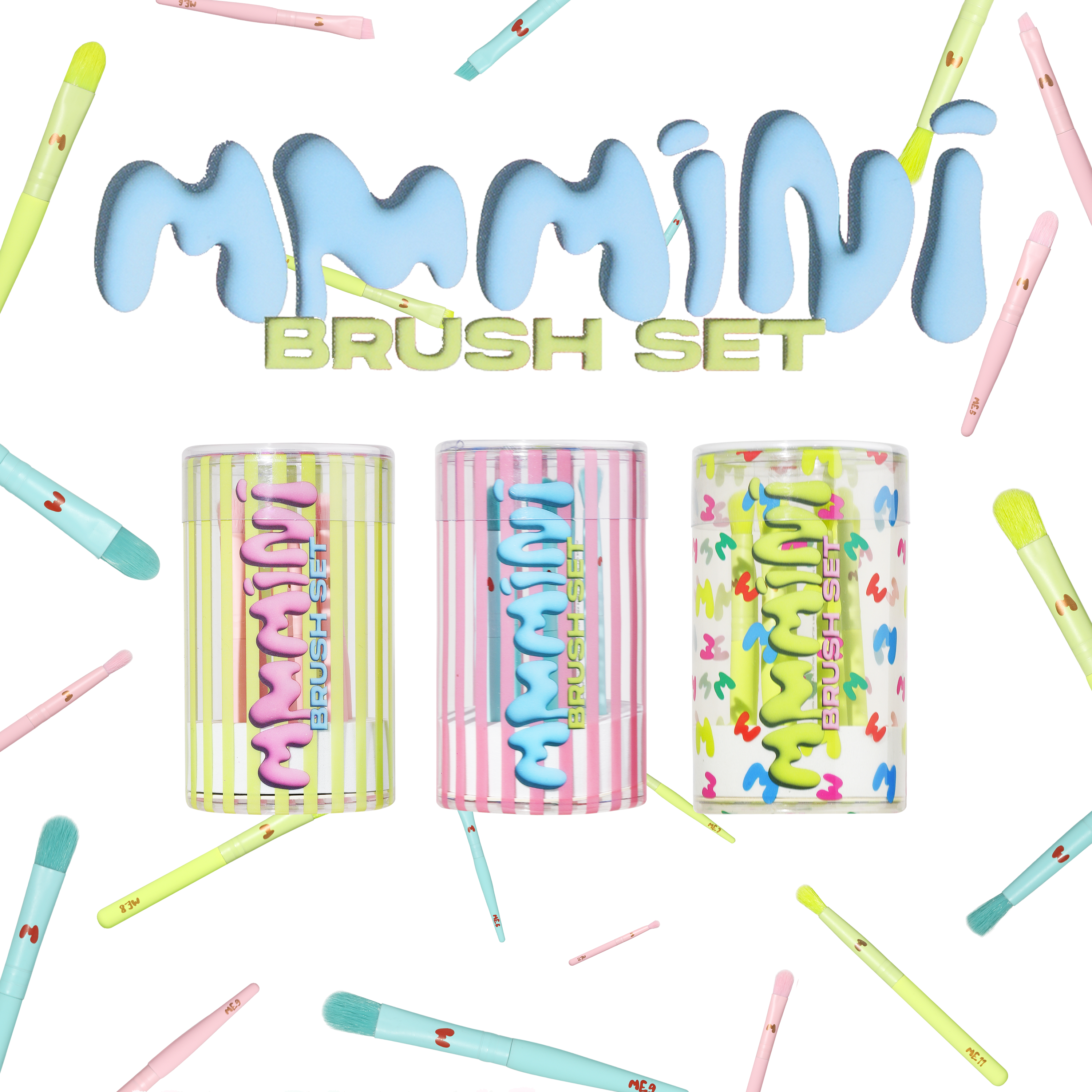 MMMINI  7 Piece Eye Brush Sets