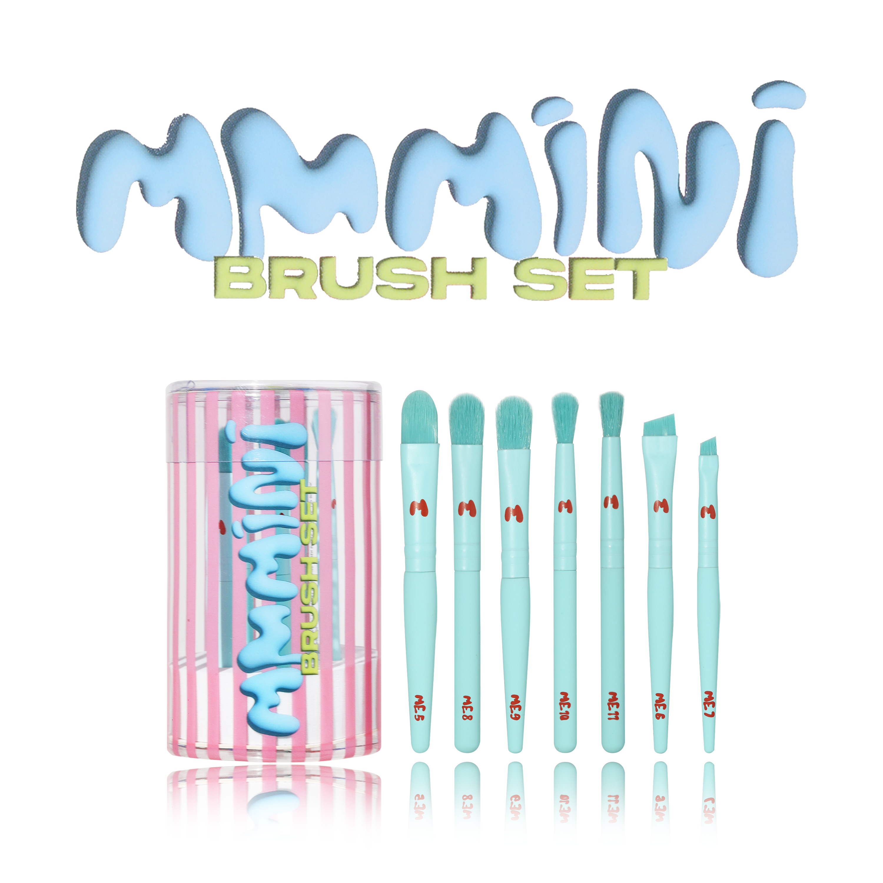 MMMINI  7 Piece Eye Brush Sets