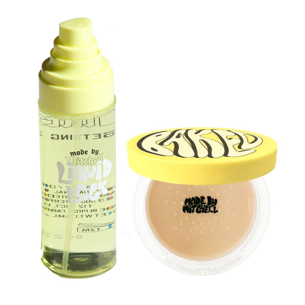Baked Loose Powder & Setting Spray Bundle