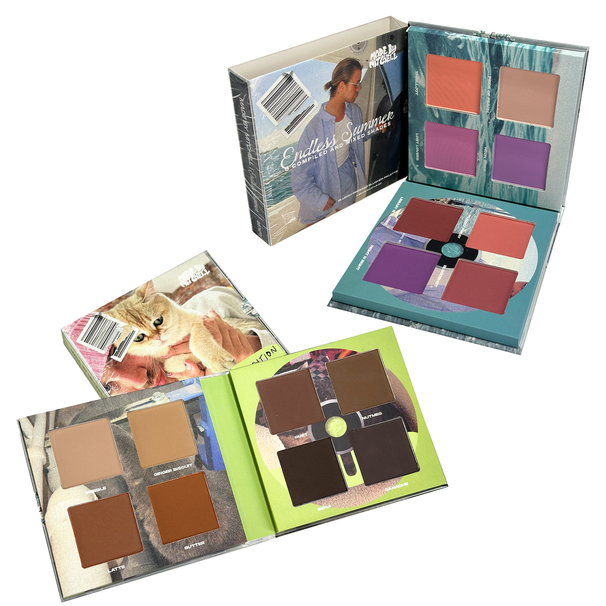 The Cheeks Album Pressed Bronzer & Blusher Palettes
