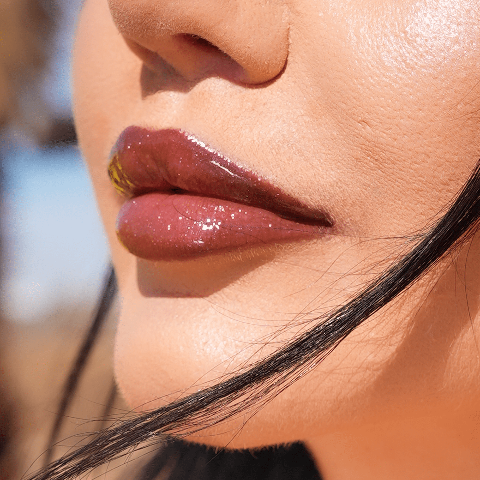 Space Cowboy Beam Sugared Gloss & Free Matching Lip Trick Liner Set