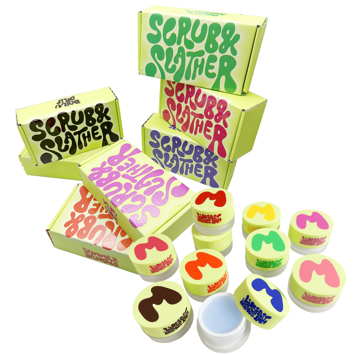 Scrub & Slather - Lip Frost Balm & Lip Scrub Duo