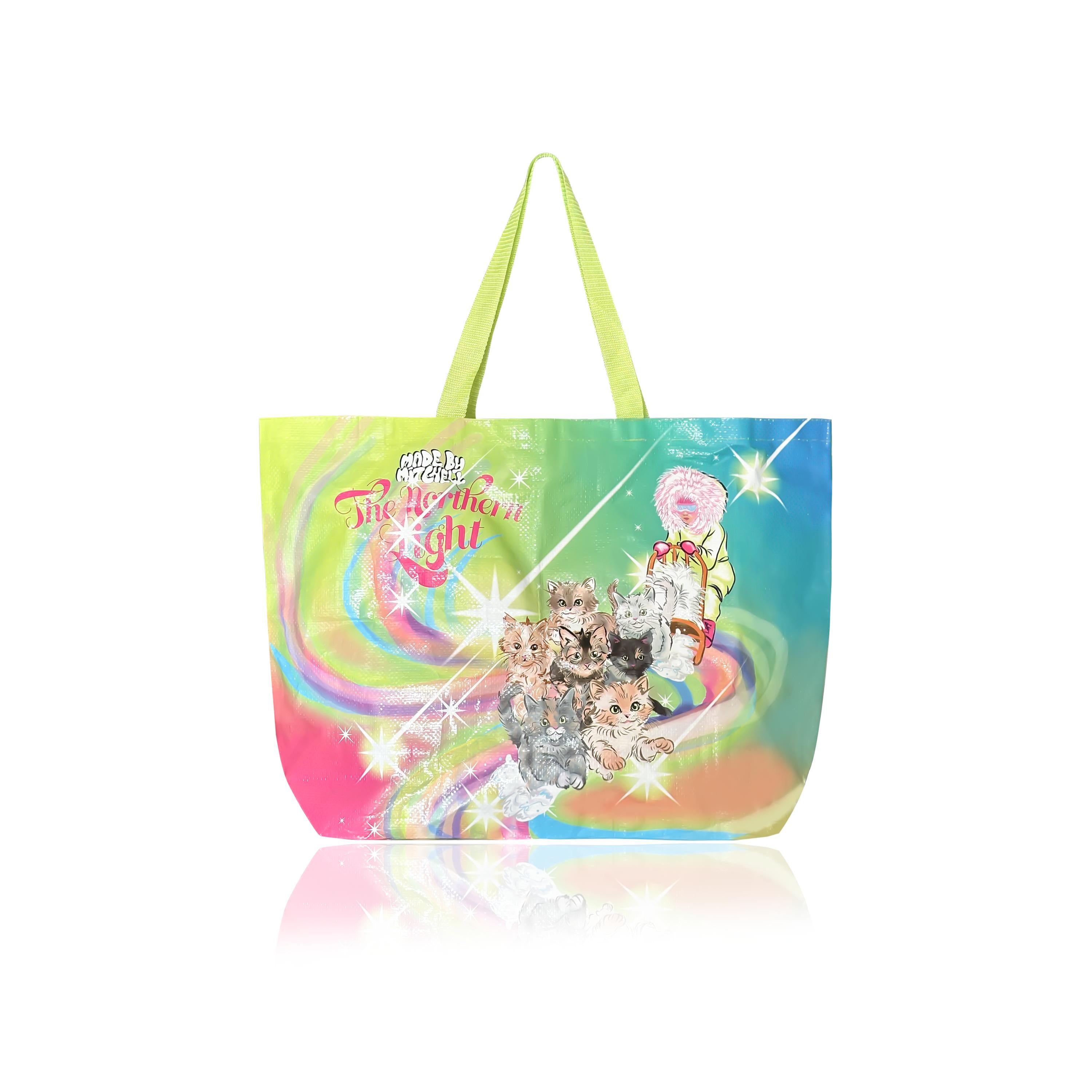 Northern Light Woven Shopper Bag