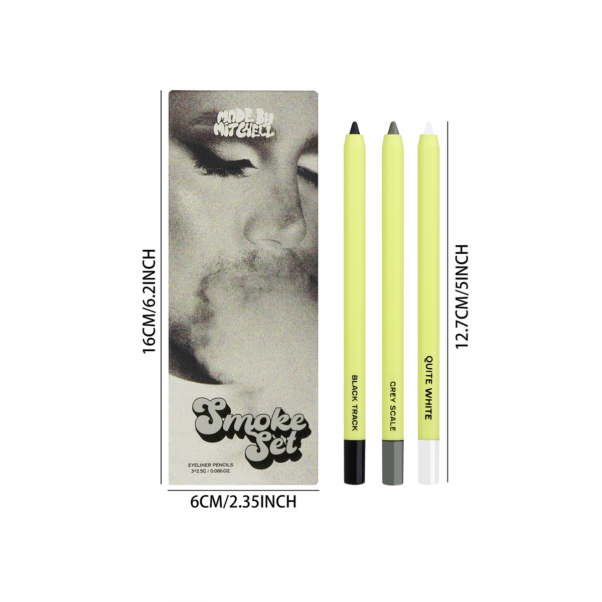 Smoke Set - All Smudge No Budge Eyeliner Trio