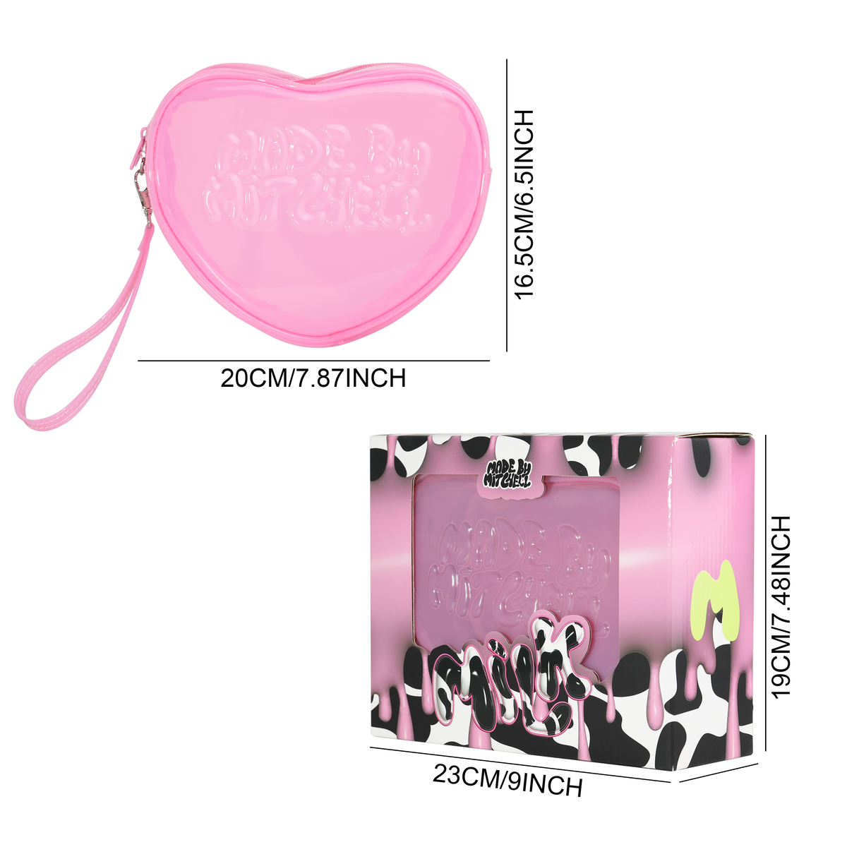 Milk Collection - Jelly Heart Bag