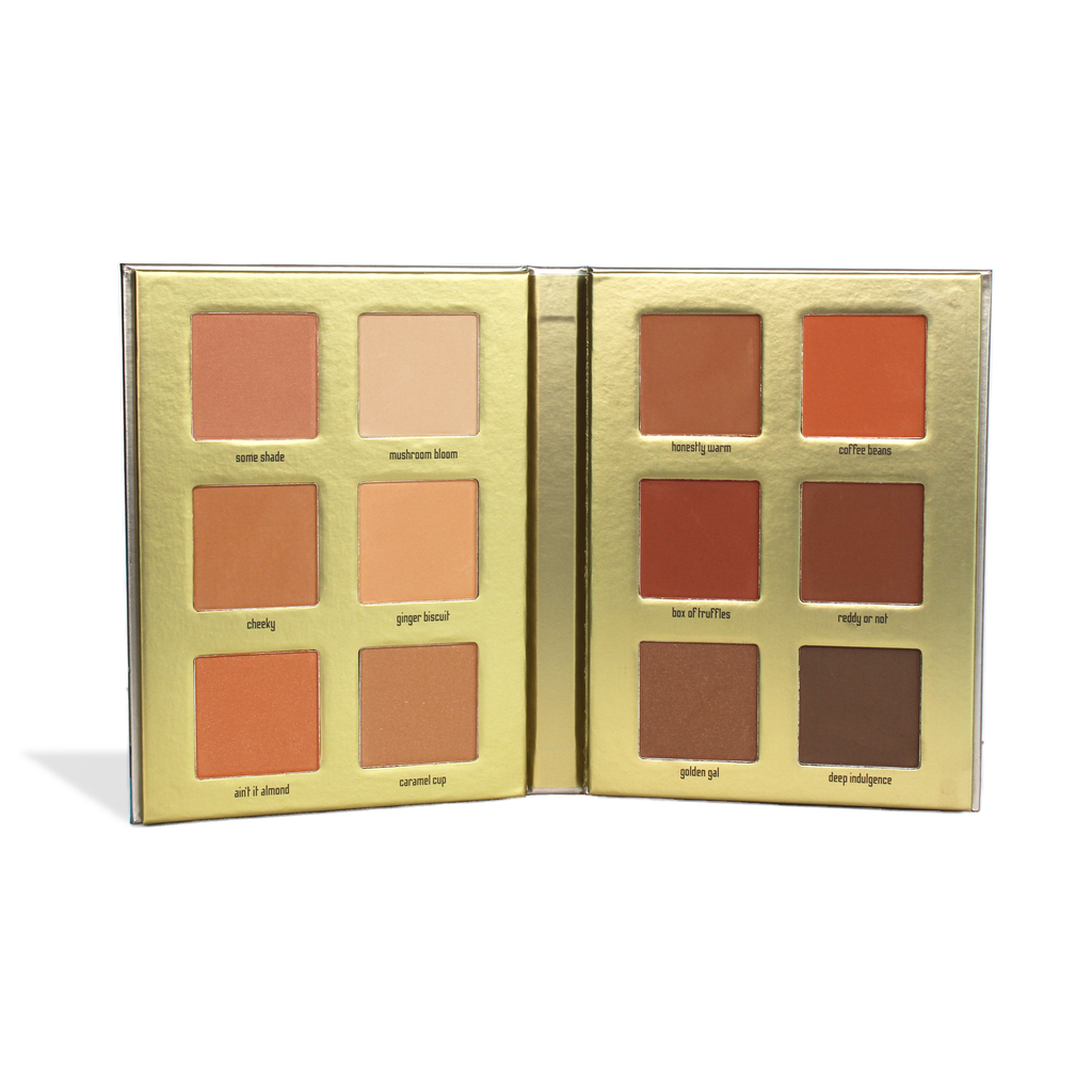 Blursh Book Pressed Bronzer & Blusher Palettes