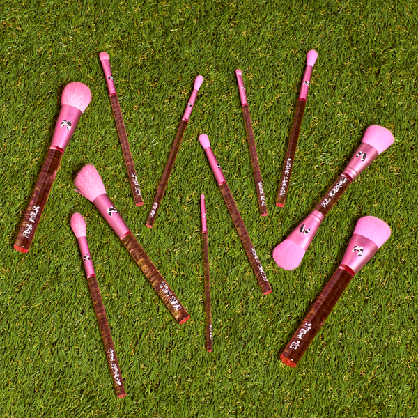 Milk 11 Piece Makeup Brush Set, Eyeshadow Palette & Mirror