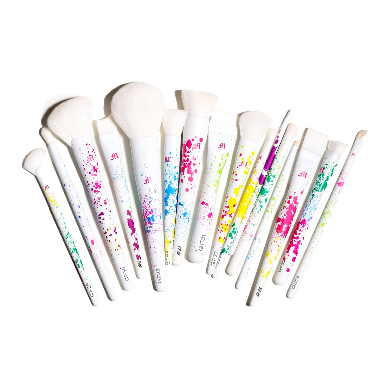 Graffiti 16 Piece Makeup Brush Set