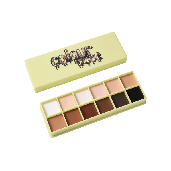 Colour Case Cosmetic Paint Palette & Brush Set - Made By Mitchell